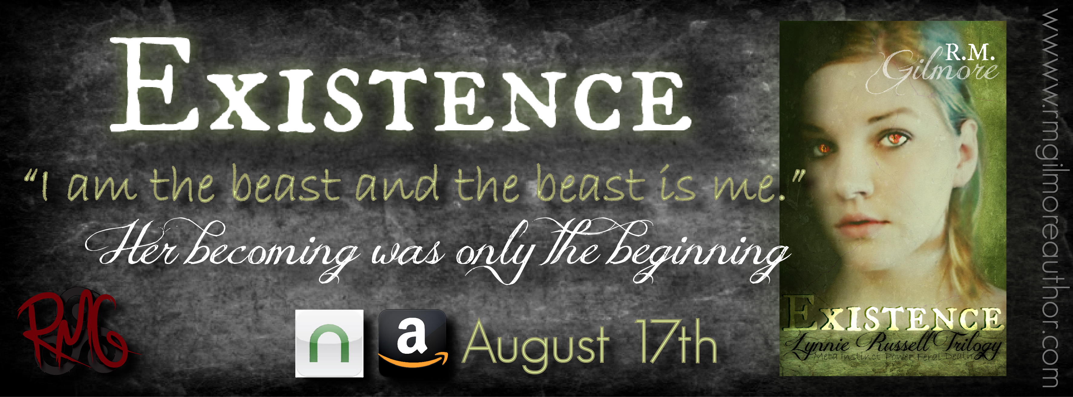 Release Day & Giveaway: Existence by R.M. Gilmore